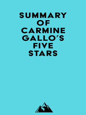 cover image of Summary of Carmine Gallo's Five Stars